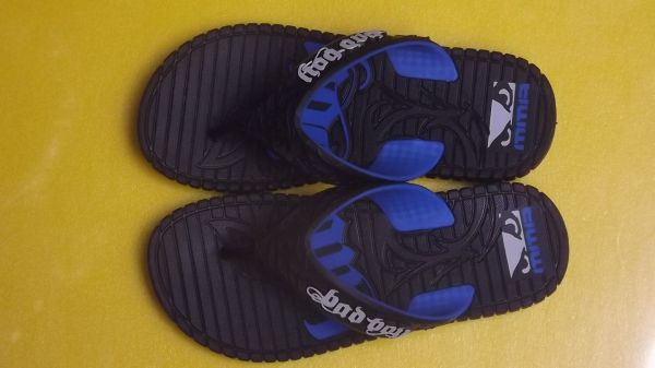 SANDÁLIA BAD BOY GLADIADOR PRETO/AZUL/BRANCO